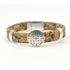 Circle Celtic Knot Cork Charm Magnetic Bracelet